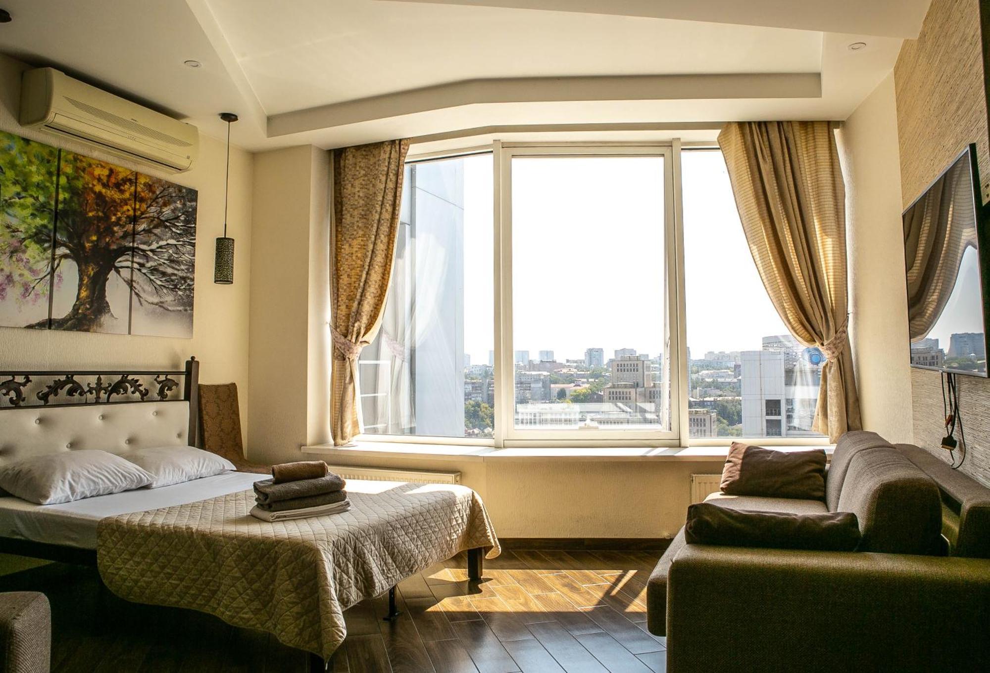 Doba In Ua Most-Sity Apartments Dnipro Bagian luar foto